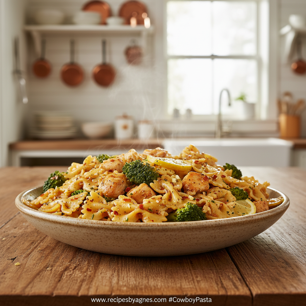 cowboy-butter-lemon-bowtie-chicken-pasta-with-broccoli-for-dinner_feature